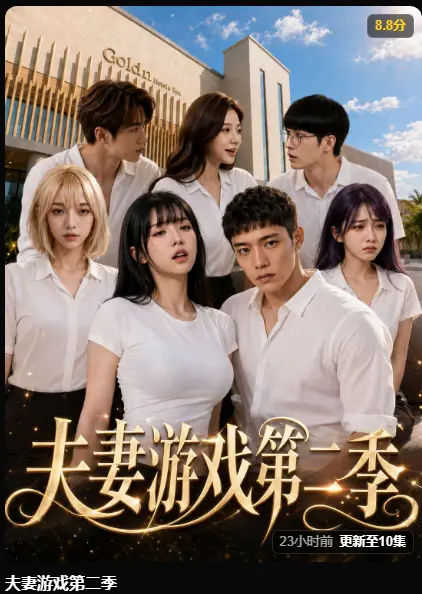 夫妻游戏第二季完整版在线播放-AI短剧黄果出品5对夫妻庄园做选择-夫妻游戏百万奖金试探人性-高清无广告免费看
