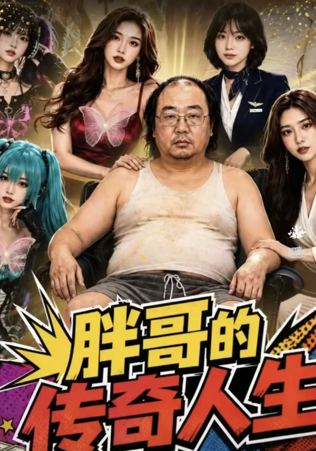 《胖哥的传奇人生》全集无广告免费在线观看-胖哥的传奇人生夸克迅雷网盘直达-AI短剧胖哥逆袭太解气